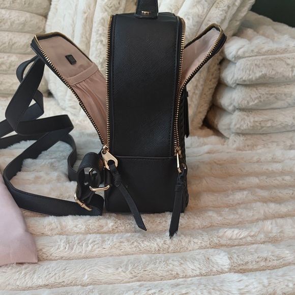 Calpak Black Backpack with Gold Accents main image 6